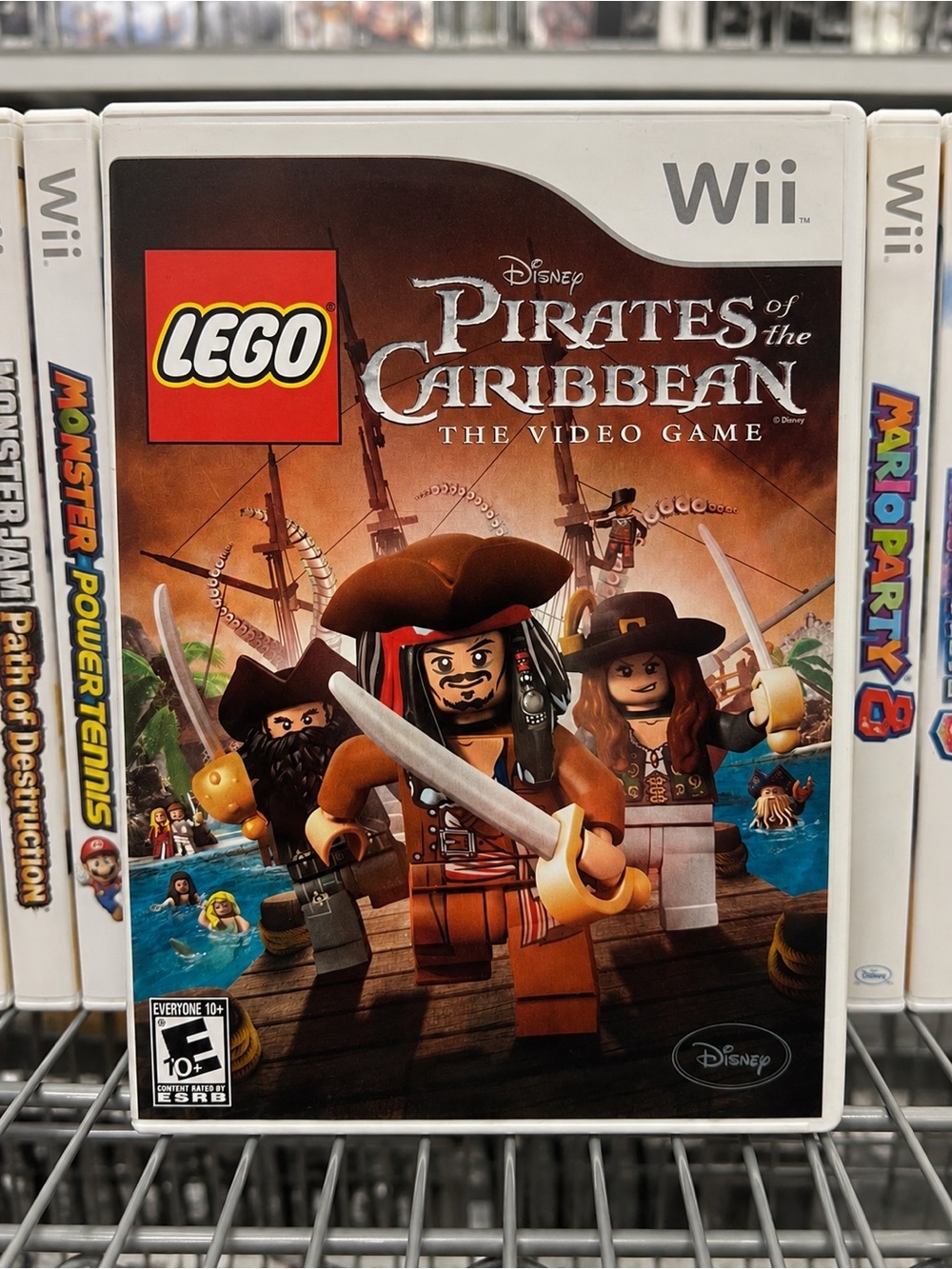 LEGO Pirates of the Caribbean Wii Complete CIB Tested Working